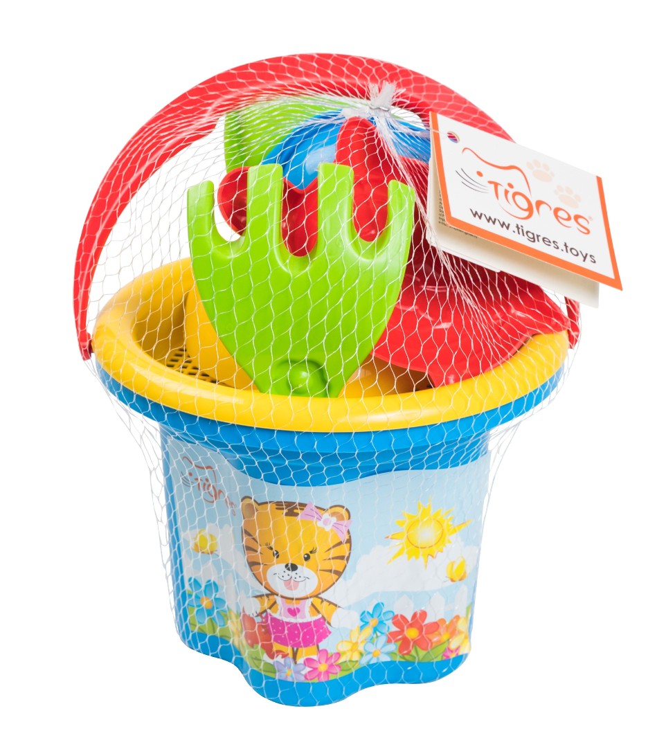 Набір для піску Тигрес Квіточка 7ел