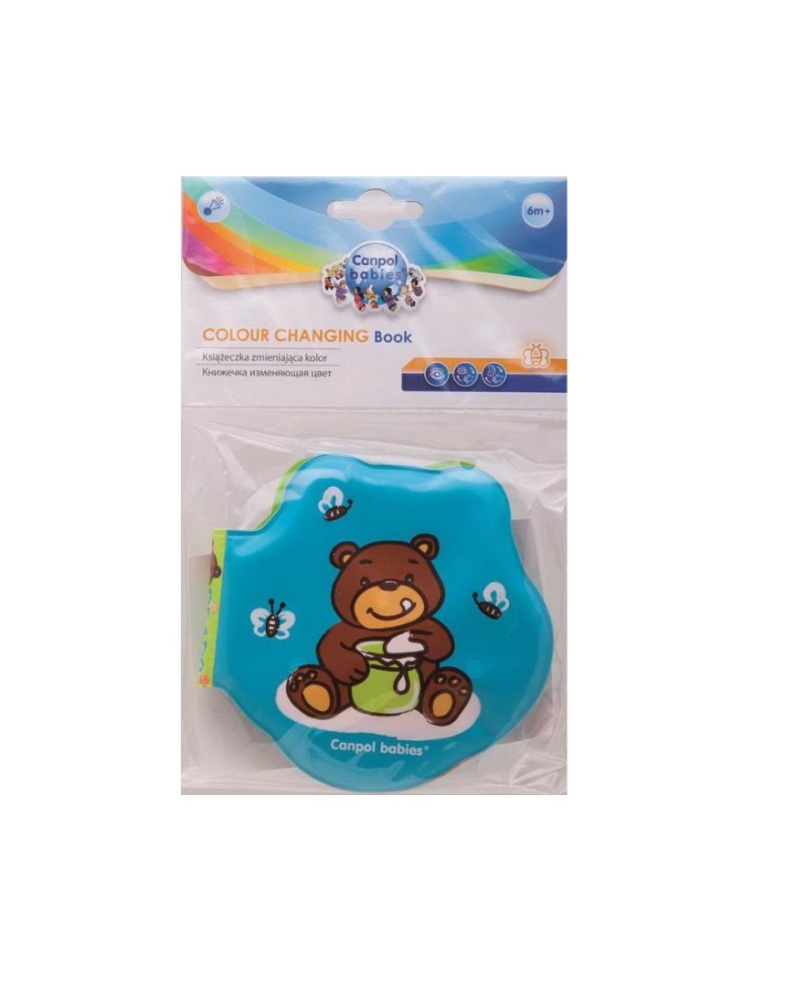 *Книга Canpol Книжечка, яка змінює колір - Ведмедики