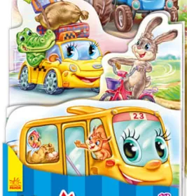 Книга Ранок Наша книжка-розкладайка: Мы едем, едем... (р)