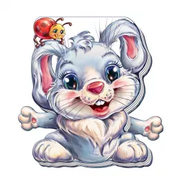 Книга Ранок Кумедні лапки : Зайчик (у)