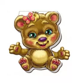 Книга Ранок Кумедні лапки: Медвежонок (р)