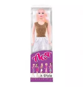 Лялька Ася А-Стиль  28 см  блондинка  варіант 8