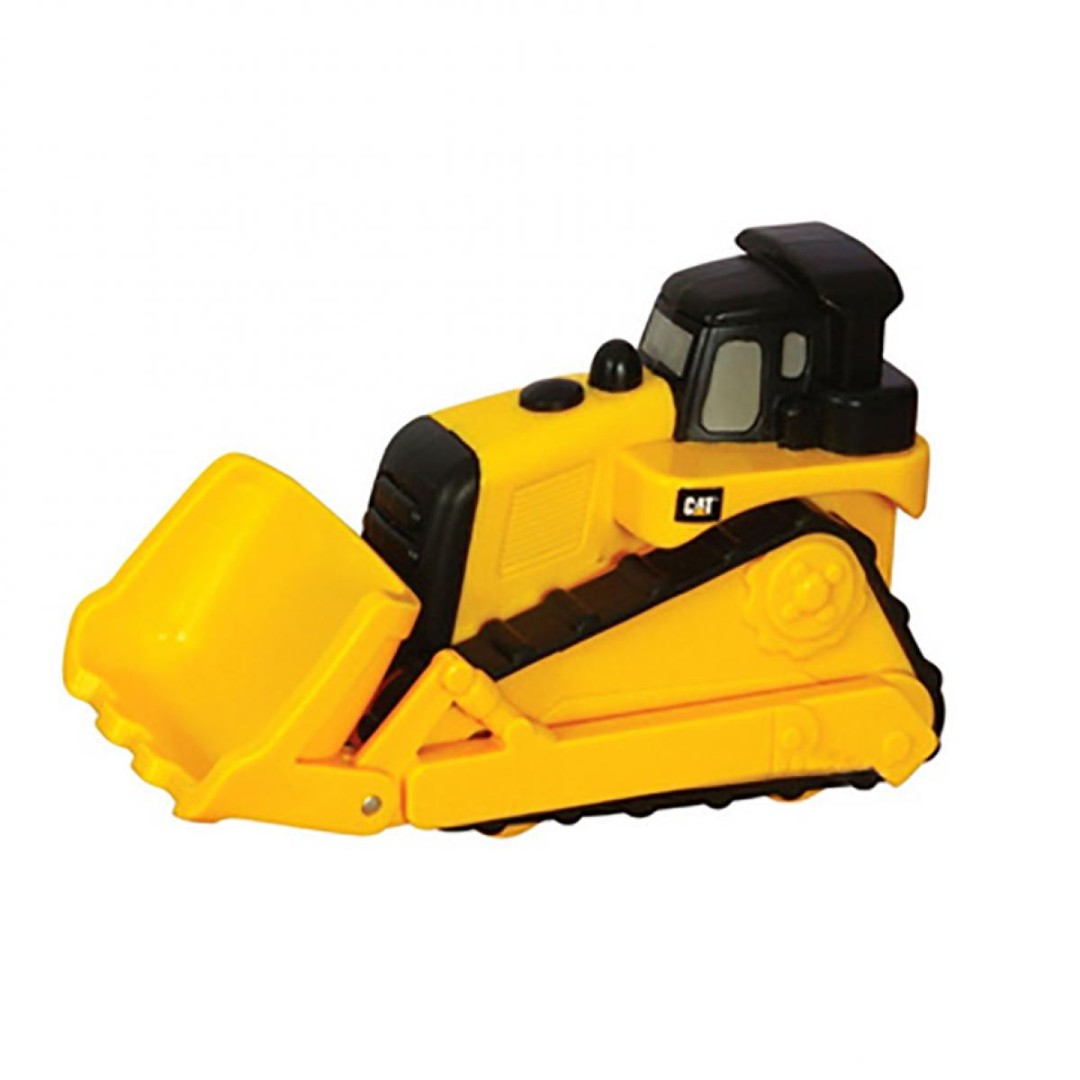 *Інерційна міні-техніка CAT Бульдозер, 12 см