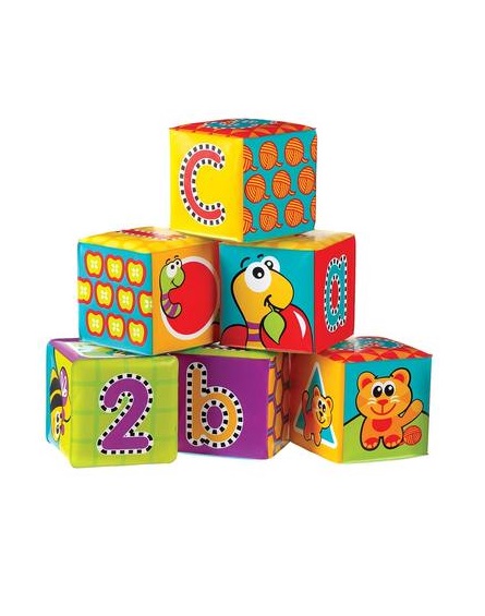Іграшка для ванни Playgro 0183838 Кубики для води Алфавіт