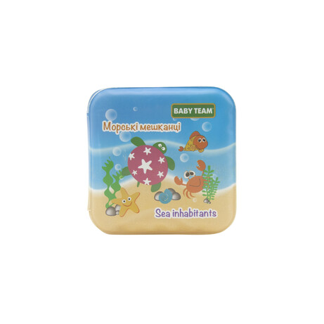*Игрушка-книжка Baby Team 8740 для ванны с пищалкой