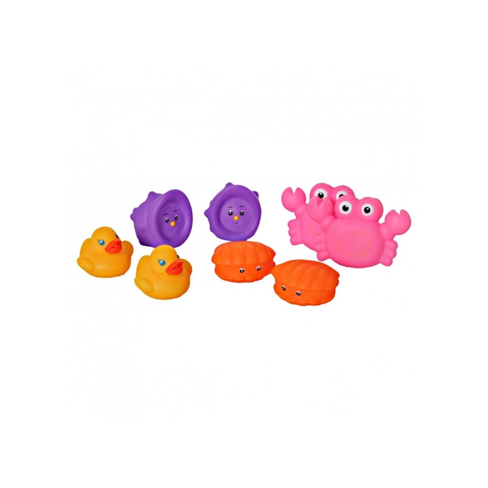 *Игрушка для ванны Playgro Игрушки - Брызгалки для девочек от 3 мес