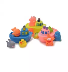 *Набор игрушек для ванны Baby Team 9000 Корабль друзей