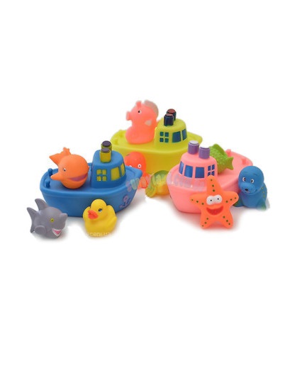 Набір іграшок для ванни Baby Team 9000 Корабель друзів