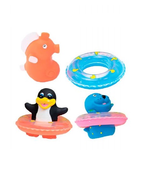 *Набор игрушек для ванны Baby Team 9008 Забавное купание