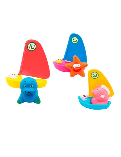 Набір іграшок для ванни Baby Team 9007 Веселий серфер