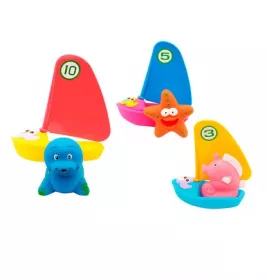 *Набор игрушек для ванны Baby Team 9007 Веселый серфер