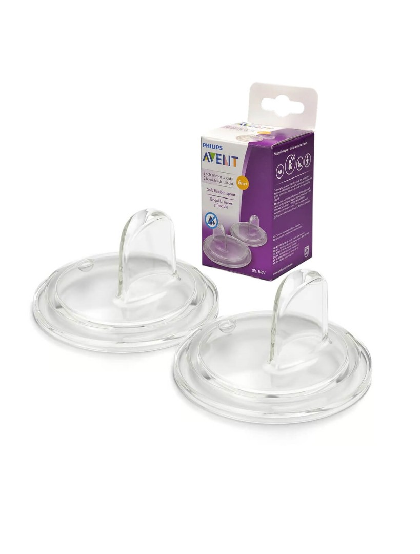 *Носик Avent 246/00 м'який для чашки 6+ міс 2шт