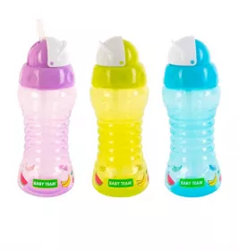 Поїльник Baby Team 5005 для подорожей з трубочкою 270 мл