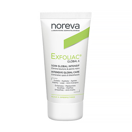 *Крем Noreva Exfoliac Глобал 6 для проблемної шкіри 30мл