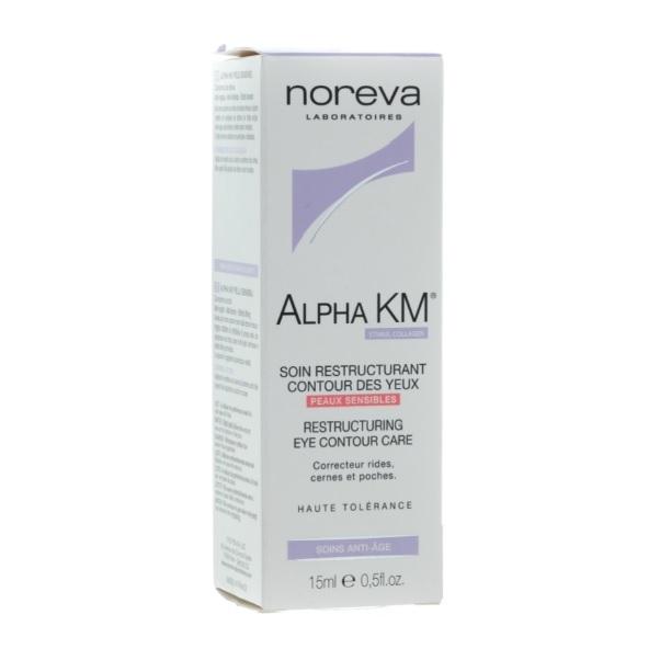 *Крем Noreva Alpha КМ для контуру очей реструктуючий догляд 15мл