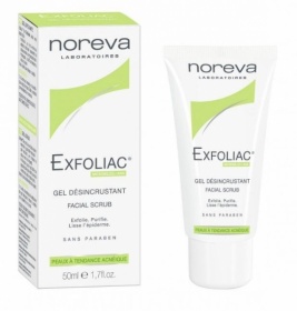 *Гель Noreva Exfoliac, що відлущує з АНА АВ 78 50мл