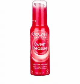 *Гель-смазка Dolphi клубника 100мл