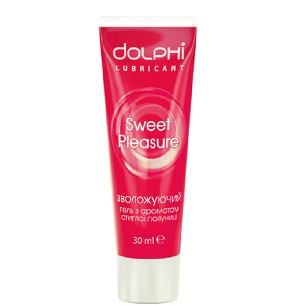 *Гель-смазка Dolphi Sweet Pleasure клубника 30мл *Гель-смазка Dolphi Sweet Pleasure клубника 30мл