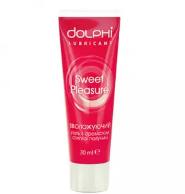 *Гель-смазка Dolphi клубника 30мл