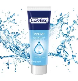 *Гель-змазка Contex 30 мл Wave + Romantic + Flash Акція