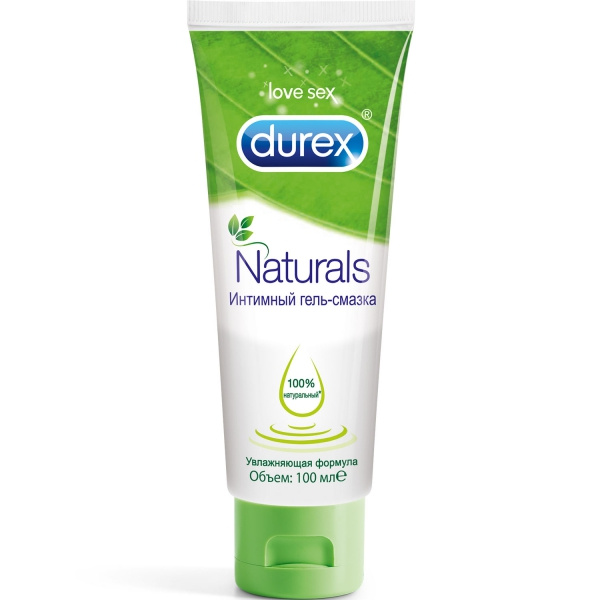 *Гель-смазка Durex Naturel 100 мл 20%