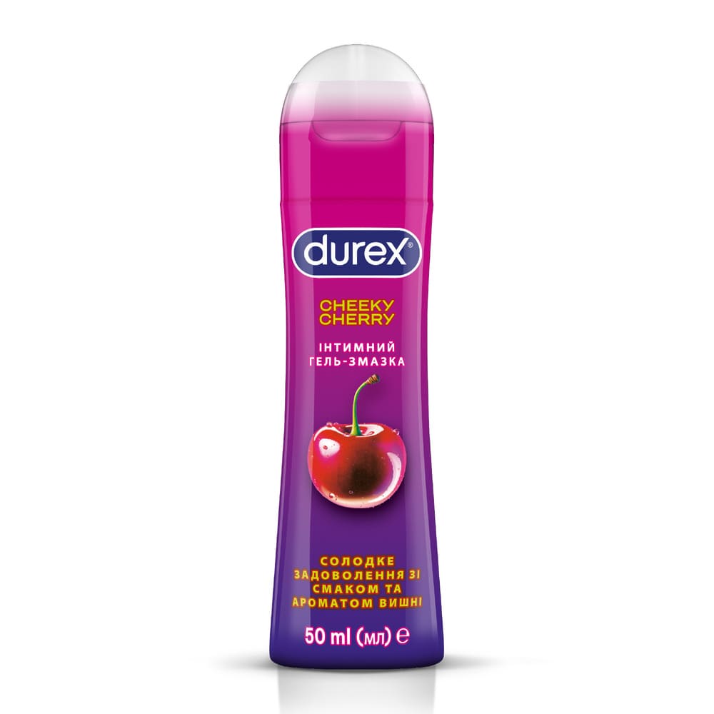 Гель-смазка Durex Cheeky Cherry со вкусом и ароматом вишни 50мл