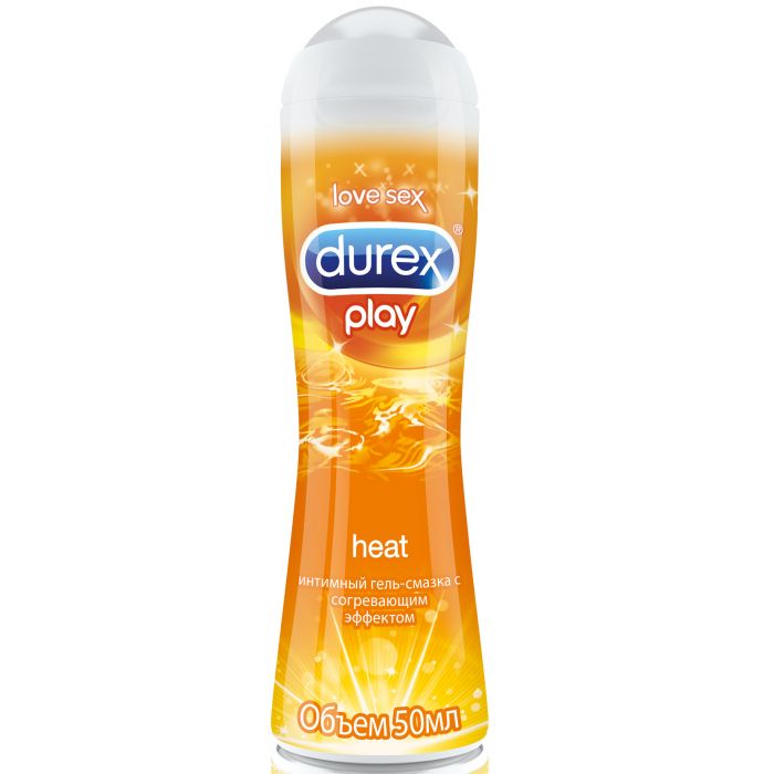 *Гель-змазка Durex PlayHeat/Warming зігріваюча 50 мл