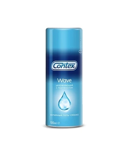 *ДУБЛЬ Гель-смазка Contex Wave увлажняющая 100мл 20% *ДУБЛЬ Гель-смазка Contex Wave увлажняющая 100мл 20%
