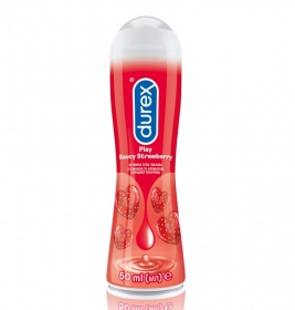 *Гель-змазка Durex PlaySweet/Sausy Strawberry полуниця 50 мл 20%