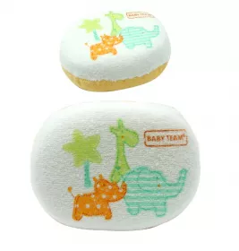 Мочалка-спонж Baby Team 7405 бавовна