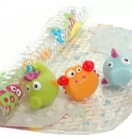*Коврик Baby Team Набор 7410 для ванной+3 игрушки