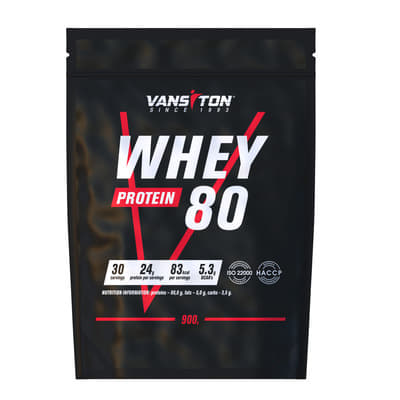 *Спортивное питание Ванситон Протеин Вей-80 900г