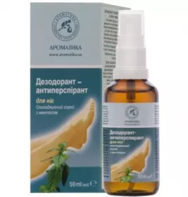 Дезодорант Ароматика для ніг з ментолом 50мл