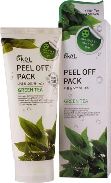 Ekel Маска-плівка для обличчя з екстрактом зеленого чаю 180мл