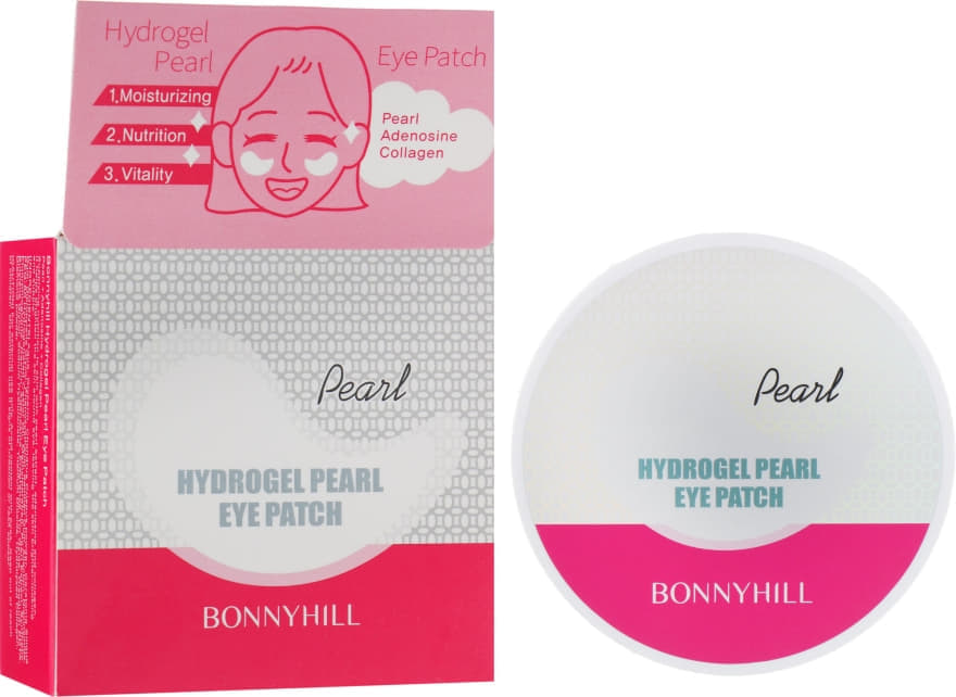 *Патчи Bonnyhill Гидрогелевые под глаза жемчужные *Патчи Bonnyhill Гидрогелевые под глаза жемчужные