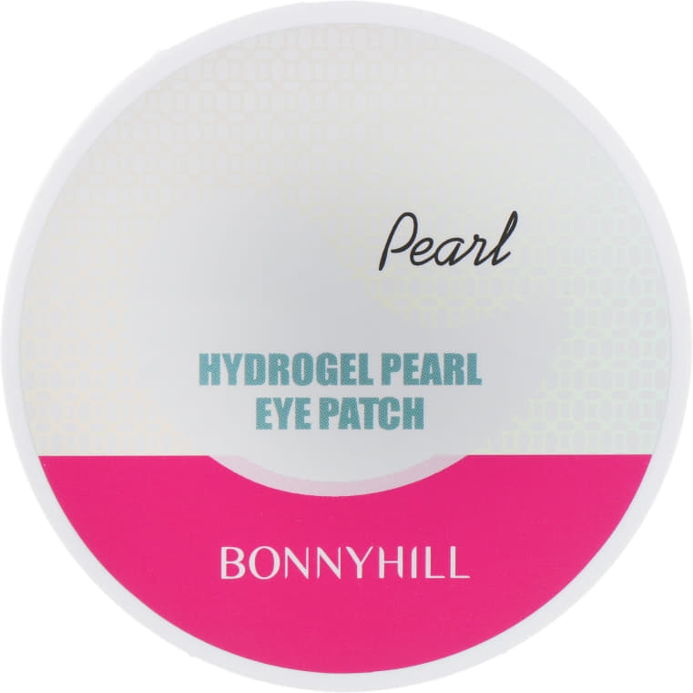 *Патчи Bonnyhill Гидрогелевые под глаза жемчужные