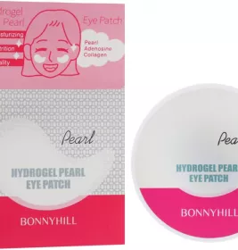 *Патчи Bonnyhill Гидрогелевые под глаза жемчужные