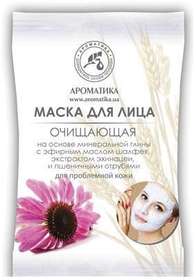 *Маска Ароматика суха очищуюча для проблемної шкіри 40 г