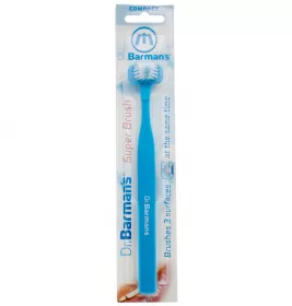 *Зубная щетка Dr. Barman`s Superbrush Трехсторонняя компактная
