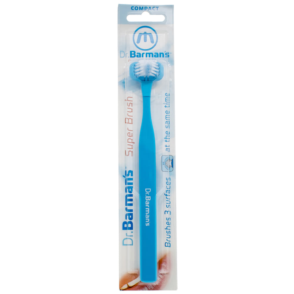 *Зубная щетка Dr. Barman`s Superbrush Трехсторонняя компактная *Зубная щетка Dr. Barman`s Superbrush Трехсторонняя компактная