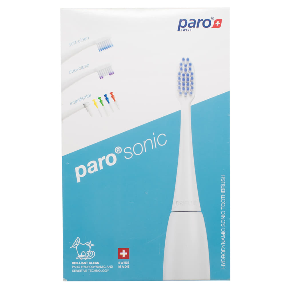Зубна щітка Paro Swiss Sonic hydrosonic toothbrush звукова гідродинамічна