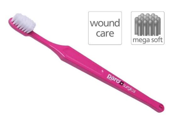 Зубная щетка Paro surgical хирургическая мега мягкая Зубная щетка Paro surgical хирургическая мега мягкая