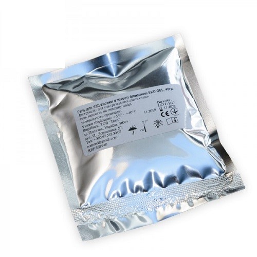 Гель для УЗД високої в`язкості блакитний EKO GEL, 40 г