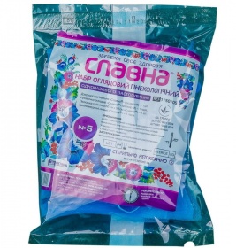 *Набір гінек 5 з бахілами (пелюш.+2рукав.+дзер.)