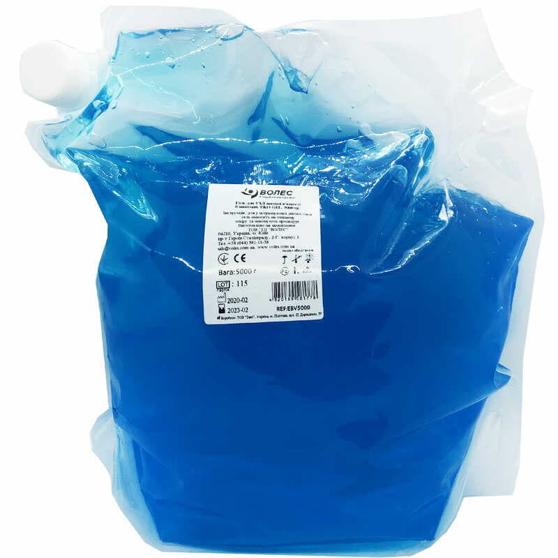 *Гель для УЗД високої в`язкості блакитний EKO GEL 5000 г