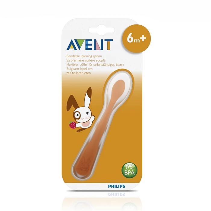 *Ложка Avent 722/00 гнучка 6+ міс