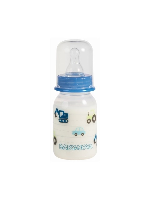 Бутылочка Baby-nova 46000 пластик 125мл Декор МАЛЬЧИК Бутылочка Baby-nova 46000 пластик 125мл Декор МАЛЬЧИК