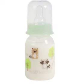 *Пляшка пласт для дитячего харчування Декор 125мл НІЙТР.