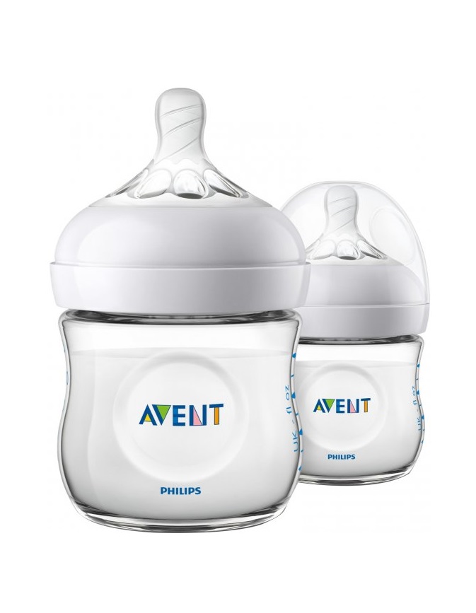 *Пляшечка Avent 690/27 Natural 125мл 2шт