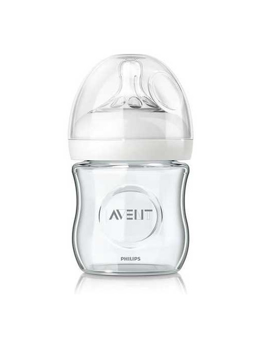 *Пляшечка Avent 671/17 стеклянная 120мл